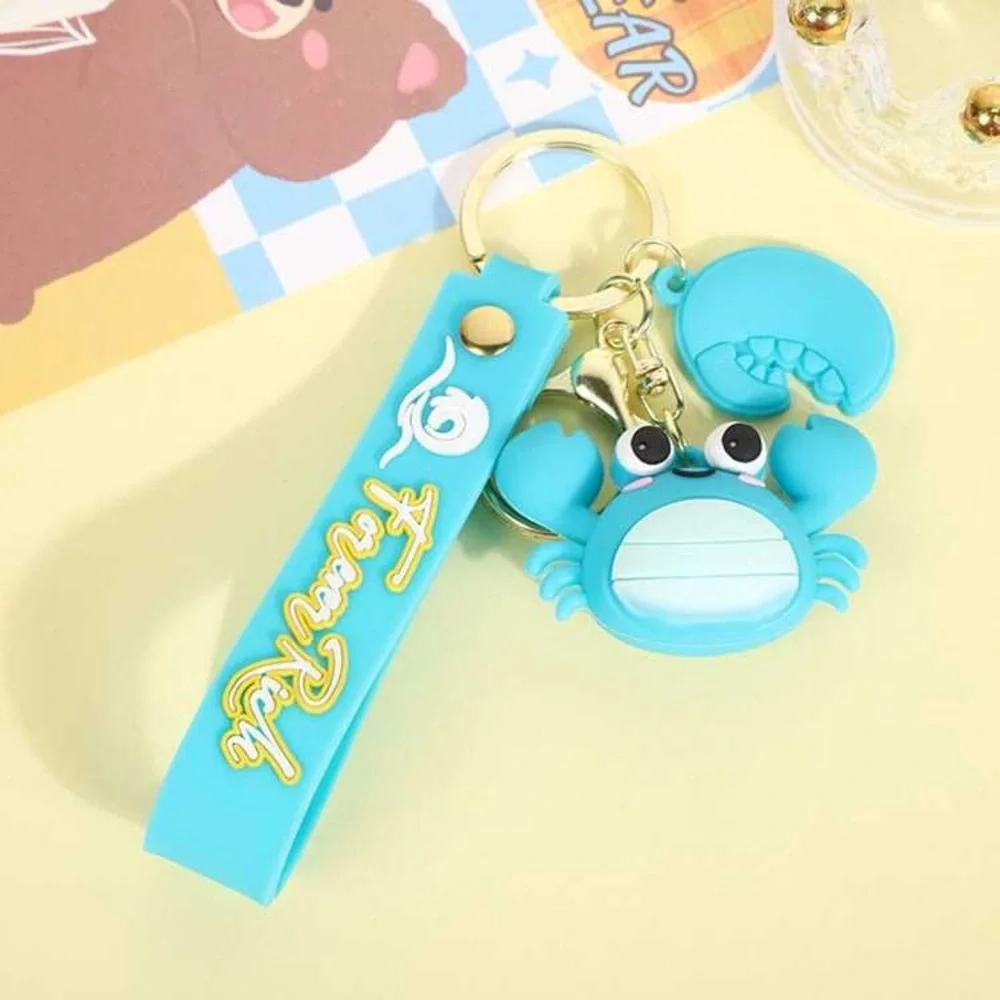 Blue Crab Keychain